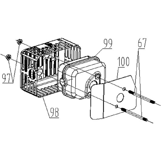 Глушитель Champion LM4622 после 2020г.